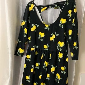Forever 21 Lemon Dress